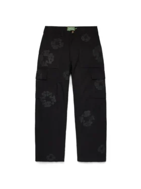 Pantalon cargo « Mono Wreath » noir