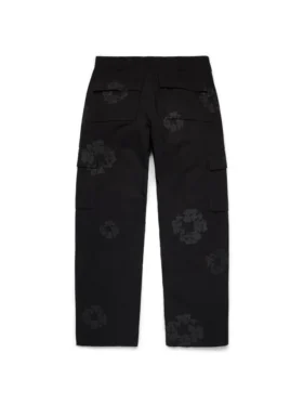 Pantalon cargo « Mono Wreath » noir