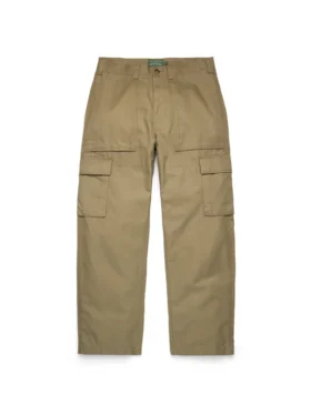 Pantalon cargo saisonnier beige