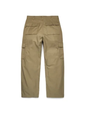 Pantalon cargo saisonnier beige