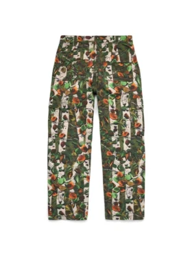 Pantalon cargo « Seasonal » vert camouflage