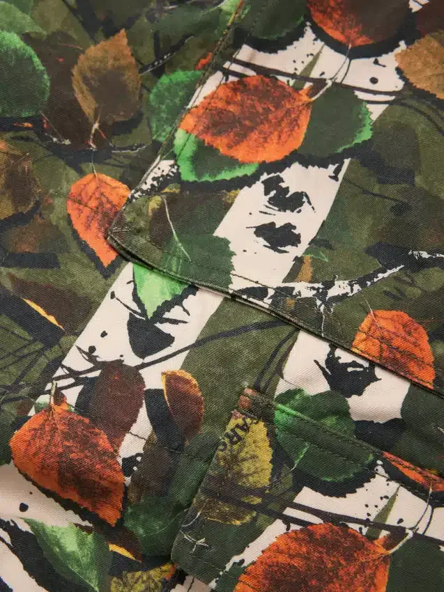 Pantalon cargo « Seasonal » vert camouflage