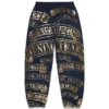 Pantalon de survêtement ADG « Banner » bleu marine