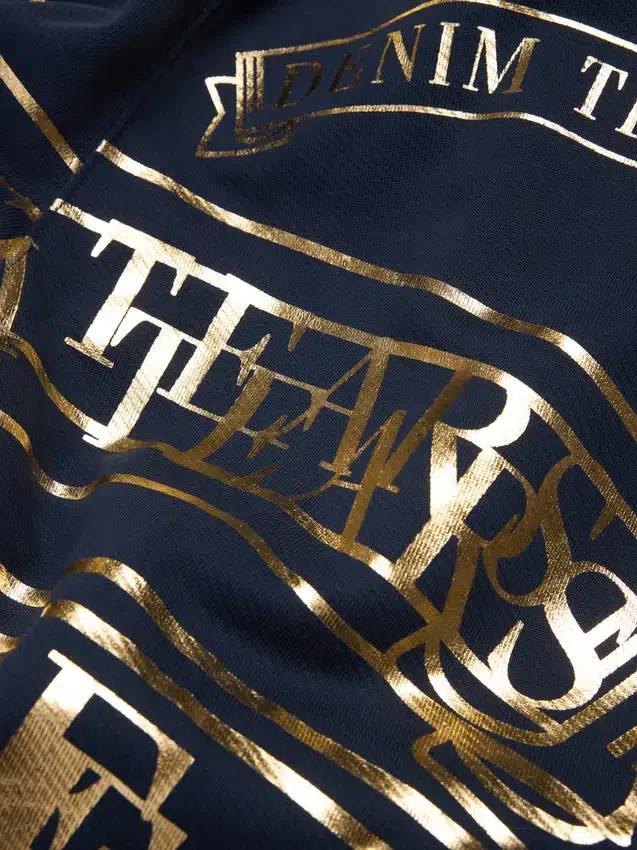 Pantalon de survêtement ADG « Banner » bleu marine