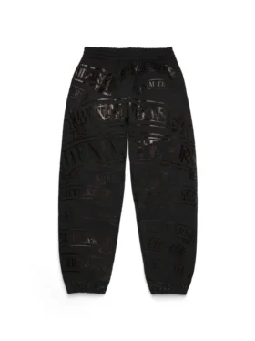 Pantalon de survêtement ADG « Banner » noir