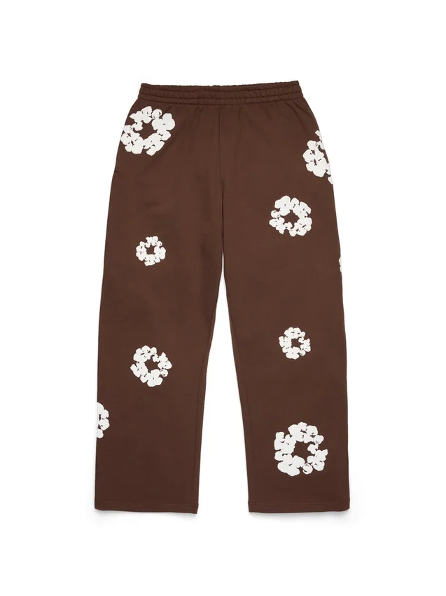 Pantalon de survêtement ample Cotton Wreath marron foncé