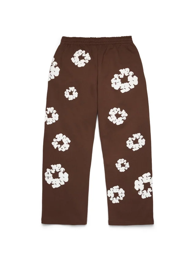 Pantalon de survêtement ample Cotton Wreath marron foncé