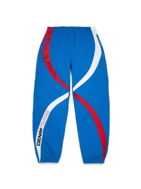 Pantalon de survêtement Cuba Stripe bleu