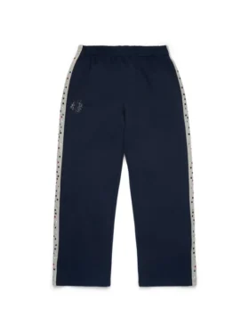 Pantalon de survêtement Denim U à strass, bleu marine