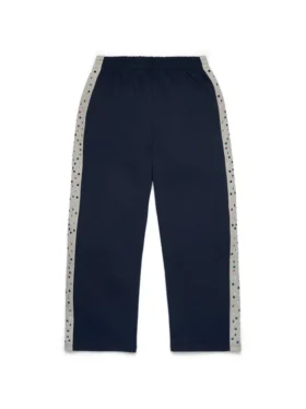 Pantalon de survêtement Denim U à strass, bleu marine