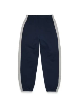 Pantalon de survêtement à empiècements Denim U bleu marine