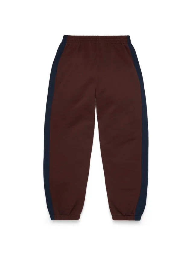 Pantalon de survêtement à empiècements Denim U marron