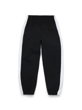 Pantalon de survêtement à empiècements Denim U noir