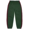 Pantalon de survêtement à empiècements Denim U vert