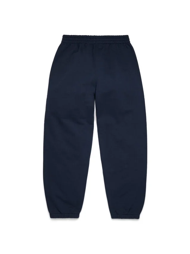 Pantalon de survêtement en chenille DT bleu
