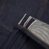 Pantalon en denim ample à lisière