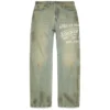 Pantalon en Denim baggy ADG, délavage « Dirty Wash »