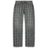 Pantalon en Denim « Baggy Jacquard Wreath »