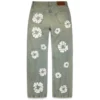 Pantalon en Denim « Cotton Wreath » ample, délavage « Dirty Wash »