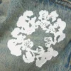 Pantalon en Denim « Cotton Wreath » ample, délavage « Dirty Wash »