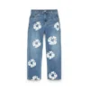 Pantalon en Denim « Cotton Wreath » pour enfant, indigo clair