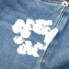 Pantalon en Denim « Cotton Wreath » pour enfant, indigo clair