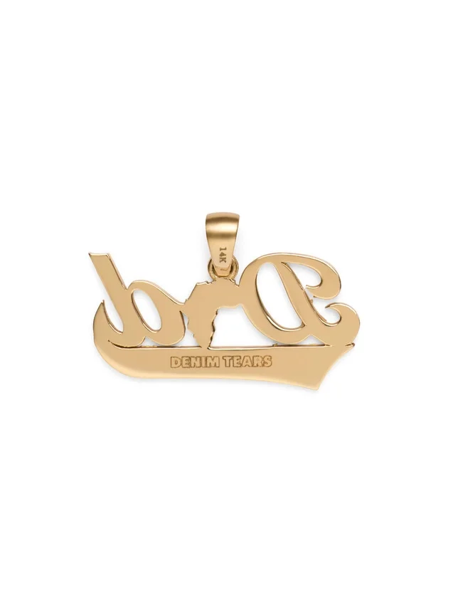 Pendentif « Dad » en or