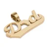 Pendentif « Dad » en or