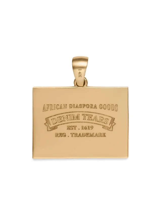 Pendentif drapeau panafricain