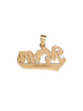 Pendentif « Mom » en or