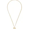 Pendentif « Mom » en or