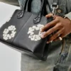 Petit sac en cuir « Cotton Wreath »