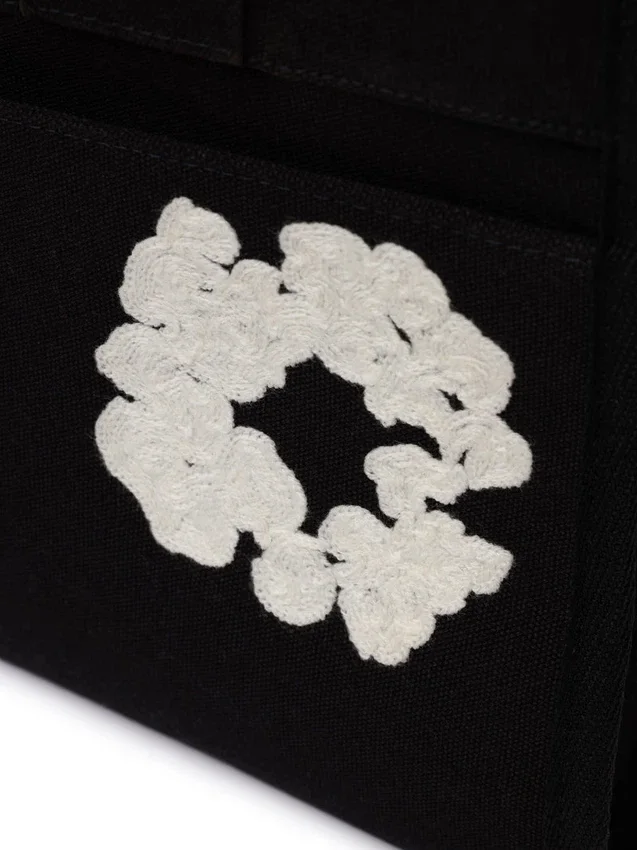 Petit sac en toile « Cotton Wreath »