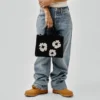 Petit sac en toile « Cotton Wreath »