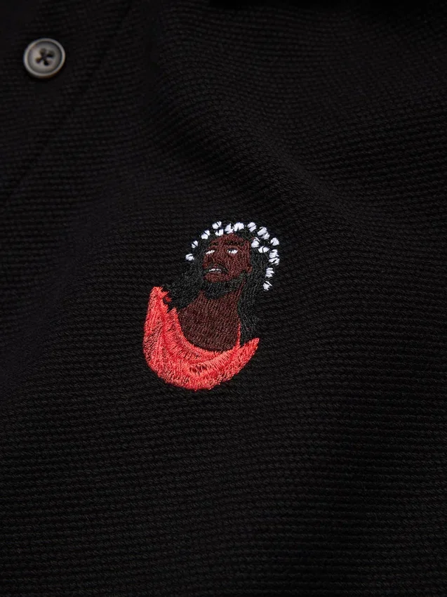 Polo « Biblical » noir
