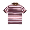 Polo « Panther Fur Collar » rouge