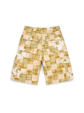 Short cargo en coton « Cotton Wreath » Madras