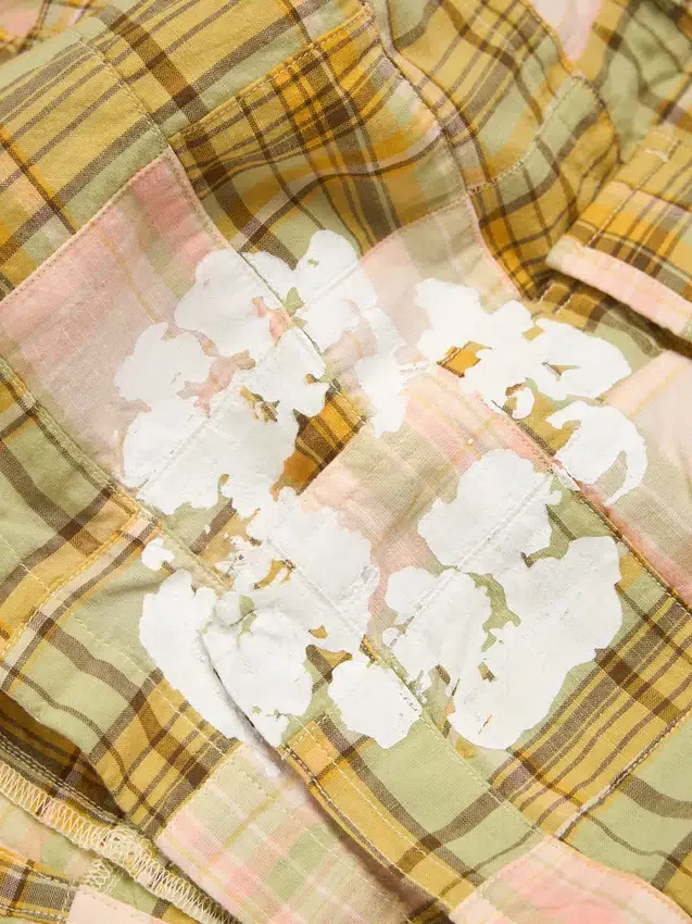 Short cargo en coton « Cotton Wreath » Madras