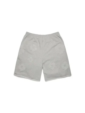 Short de survêtement « Cotton Wreath » gris