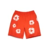 Short de survêtement Cotton Wreath orange foncé