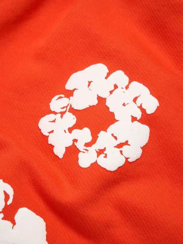 Short de survêtement Cotton Wreath orange foncé