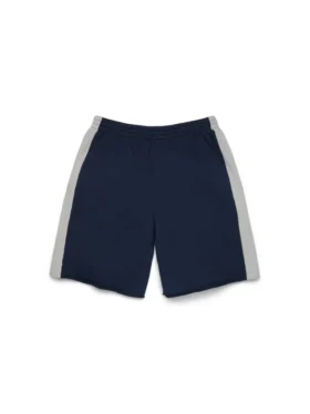Short de survêtement à empiècements Denim U bleu marine
