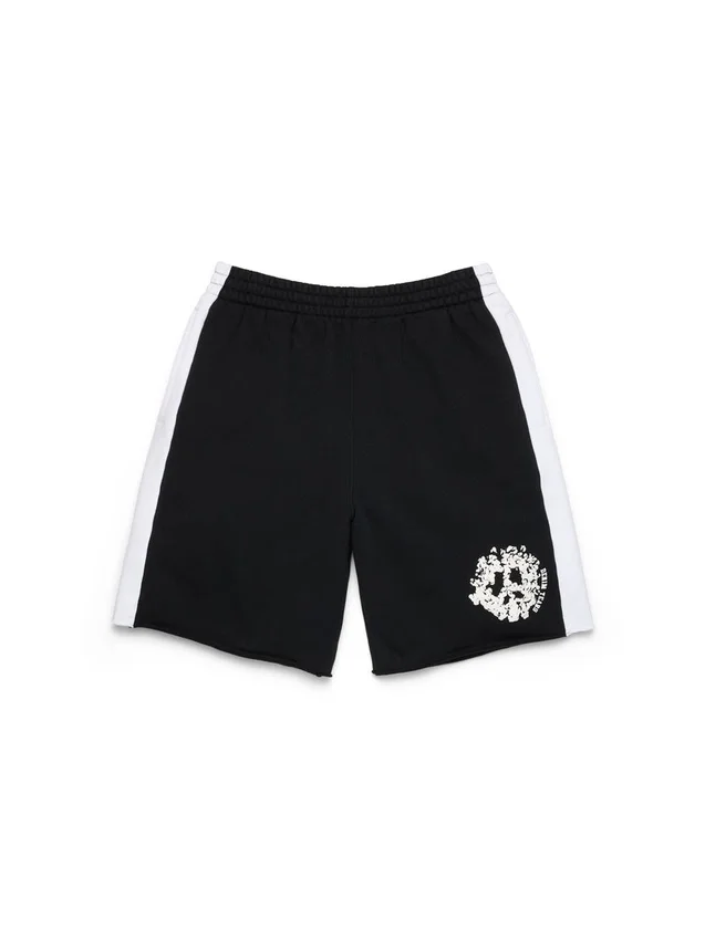 Short de survêtement à empiècements Denim U noir