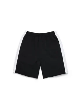 Short de survêtement à empiècements Denim U noir