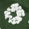 Short de survêtement en coton « Cotton Wreath » vert