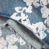 Short en Denim « Cotton Wreath » délavé clair