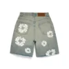 Short en Denim « Cotton Wreath » délavé « Dirty Wash »