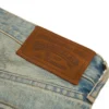 Short en Denim « Cotton Wreath » délavé « Dirty Wash »