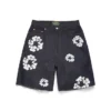 Short en denim « Cotton Wreath » à lisière