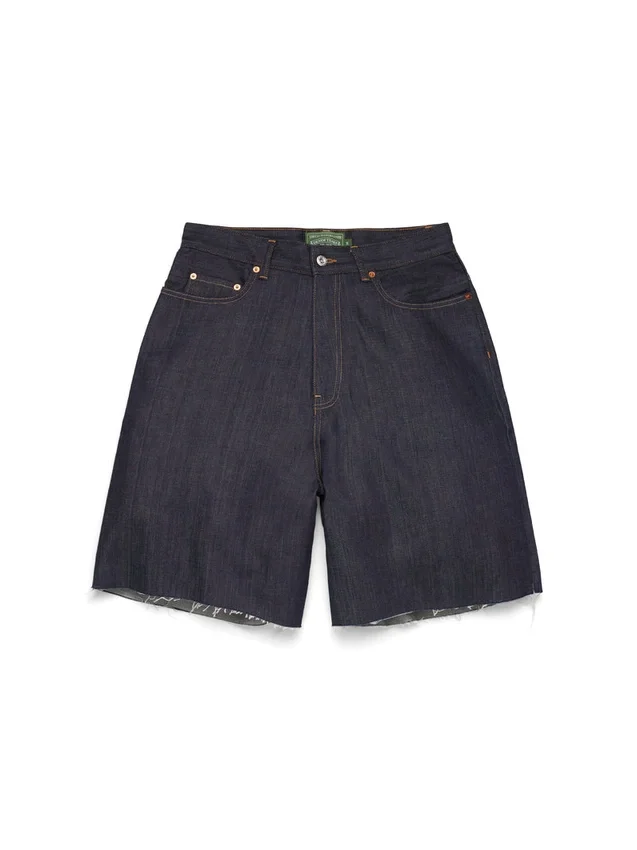 Short en denim selvedge